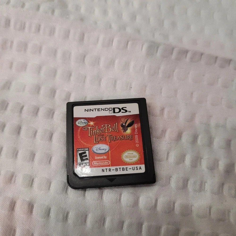 Nintendo DS Game Lot of 7 Garfield Dora Tinker‎ Bell Hello Kitty Pet Vet Santa